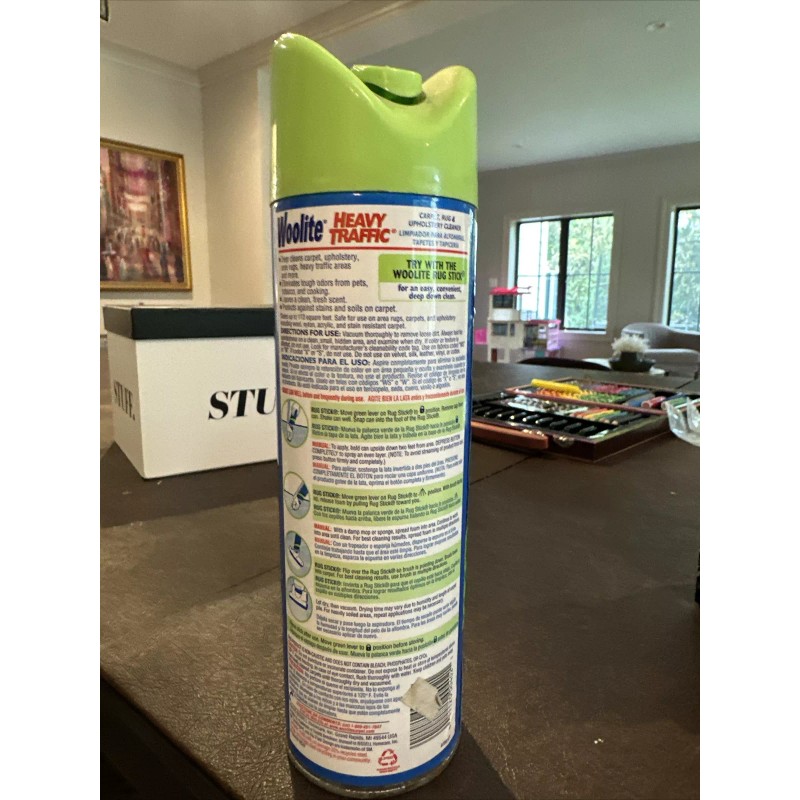 Woolite Heavy Traffic Carpet Deep Cleans & Protects Odor Removing
