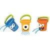 Gowi 558-14 Lustige Monster Eimer in der Box, 3 teilig,
