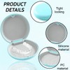 Pack of 1 Braces Box, Denture Container, Denture Box, Braces