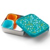 Planetbox Trailblazer Sandwich Box, White Sand Terrazzo