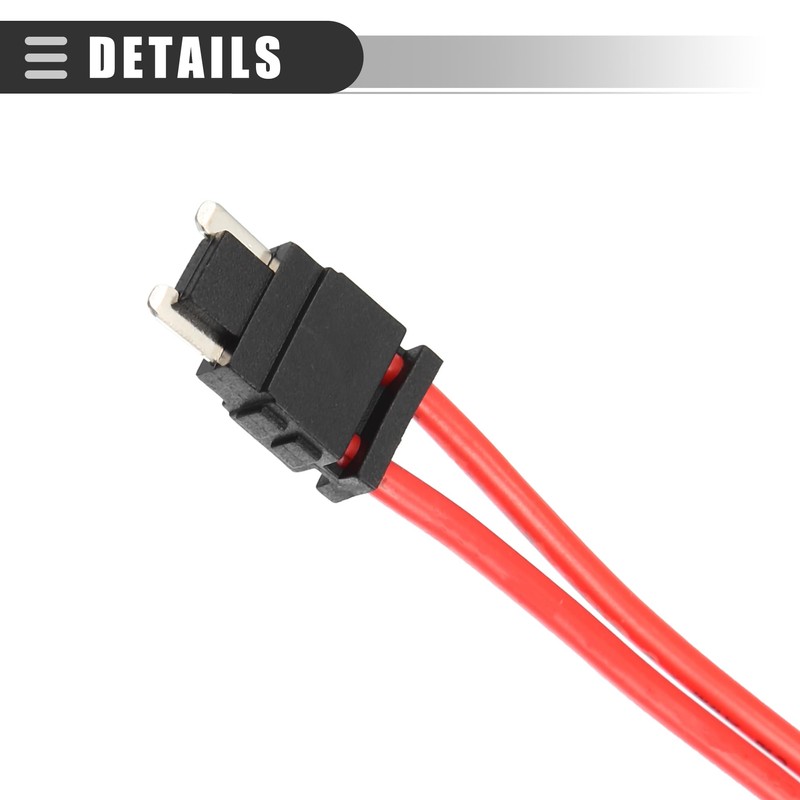 Motoforti Universal 32V Low Profile Mini Fuse, Adapter Tap Fuse