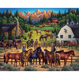 Dowdle Jigsaw Puzzle - Sunrise Ranch 1000 Piece