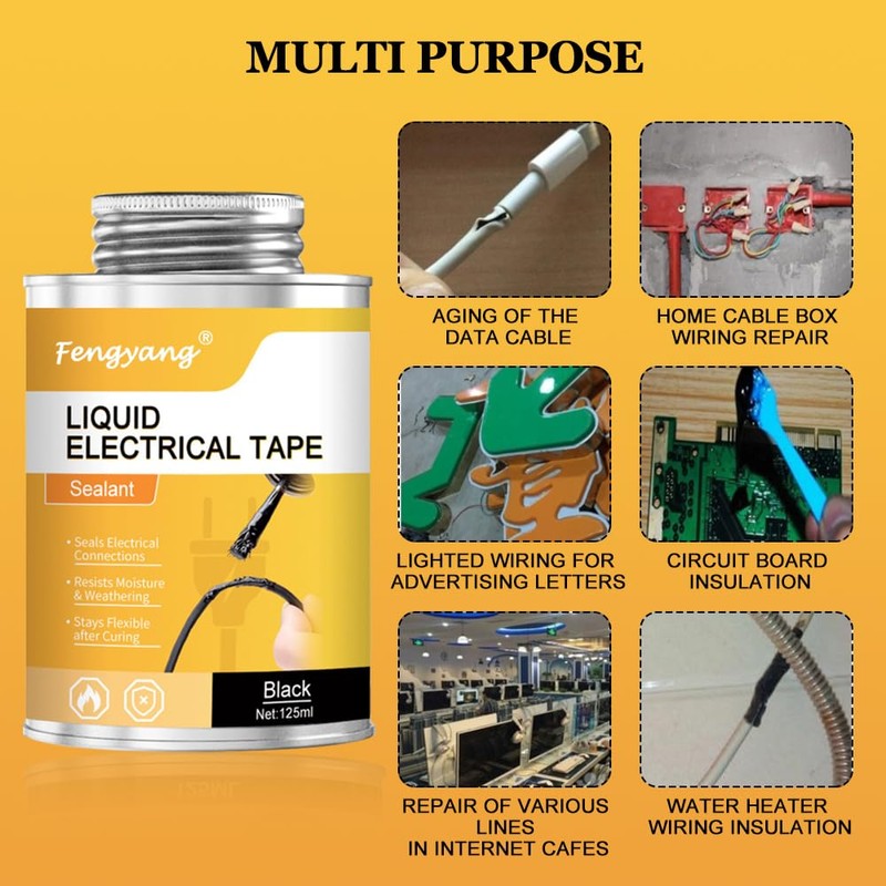 Fengyang® Liquid Electrical Tape, Liquid Rubber, Liquid Insulating Rubber, Liquid