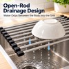 Stainless Steel Dish Drying Rack for Kitchen Sink – Drainage