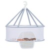 Folding Flat Drying Net, 1-Tier Large Capacity, Windproof, Open Round
