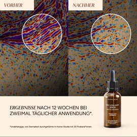 JUNGLÜCK Pro-Kollagen Serum - Vegan | Well Aging Serum mit Peptide Komplex strafft die Haut und mindert Falten - Gesichtsserum mit Matrixyl 3000 Glyx für ein strafferes und glatteres Hautbild