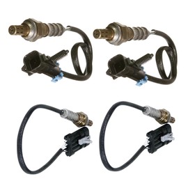RYNCO Oxygen Sensor 234-4012 234-4018 Replacement for Chevy 1998 1997 1996 C2500 Truck 5.7L 4Pcs Upstream & Downstream Oxygen O2 Sensor