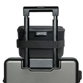 BRIMZ Golf Performance Hat - Breathable Sweat & Water Resistant Golfing Snapback Cap with Tee Holder & Magnetic Ball Marker - Case Included (Beers & Bogeys Black & Case)