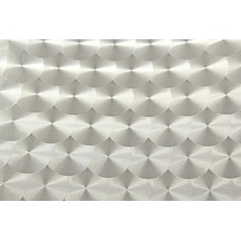 Rwraps Metal Vinyl Film Sheet Roll Wrap Decal- Engine Turn 24" x 36"