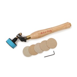 Robert Sorby H9086 Sandmaster Bowl Sanding Tool with 2” Diameter Pad 10 1/2 “ Overall Length 410