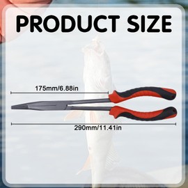 GKZB Fishing Pliers Long 28 cm Fishing Pliers Hook Remover Fishing Pliers Fishing Pliers Hook Remover Pliers Fishing Accessories for Pike Fishing
