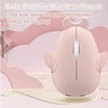 Samudgate Wireless Mouse, Cute Dolphin Shape Computer Mouse 2.4 GHz