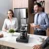 Moncer Espresso Knock Box, Stainless Steel Coffee Knocker Drawer with