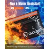 Fireproof Bag with Reflective Strips 20 x 13 cm -