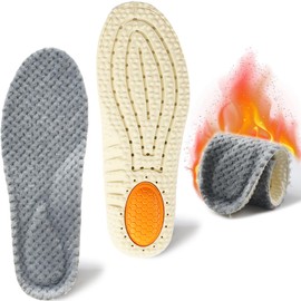 Warm Insole, Cold Protection, Thermal Insole, Winter Insole, 2025 Release, Fluffy Insole, Protects Against Cold Feets, Soft, Ultra Lightweight, Arch Support, Acupoint Protection, Standing Work,