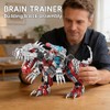 2 in 1 Dinosaur Building Blocks Set 422 PCS Transforming