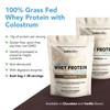Paleovalley 100% Grassfed Whey Protein Powder with Colostrum, 13g Protein,