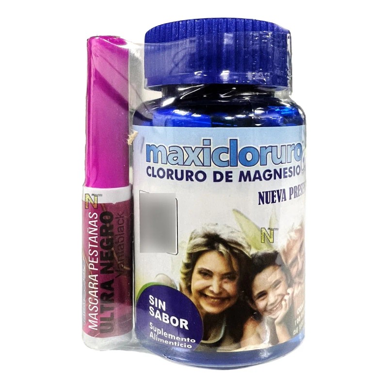 Cloruro De Magnesio 100 Caps 500mg Maxicloruro