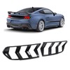 1 Pair Taillight Frame Dry Carbon Fiber Glossy Rear Light