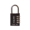 Squire CSL40 Black Die-Cast Combination Padlock 40mm