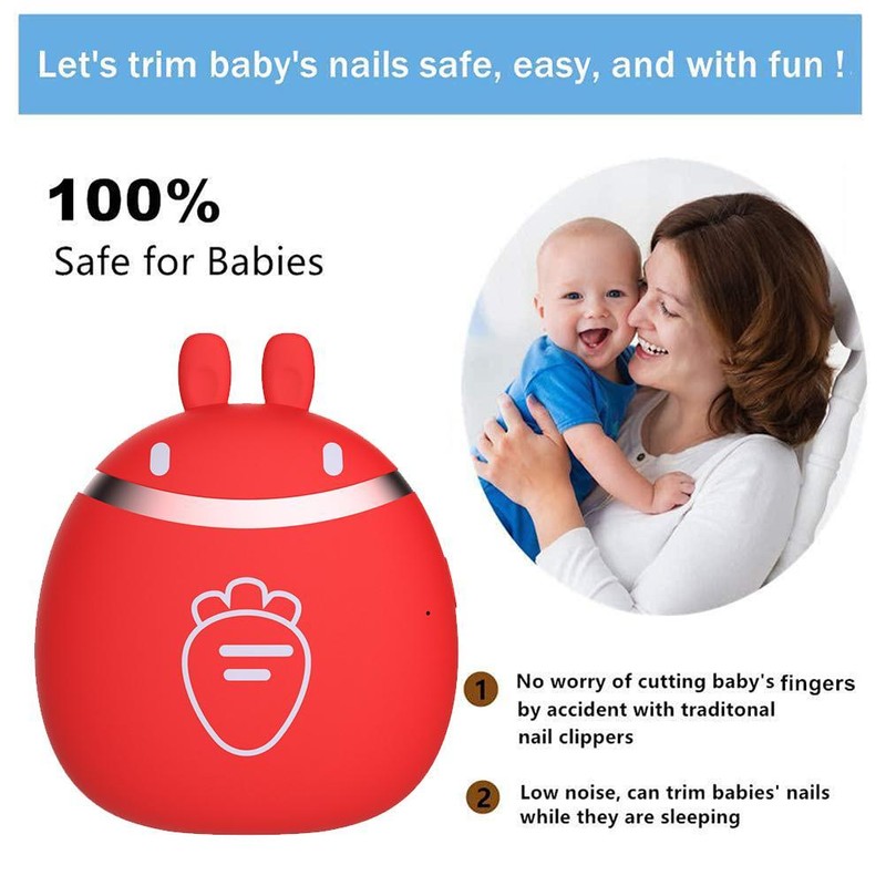 Electric Baby Nail Clipper Automatic Nail Clippers Children Nail Trimmer