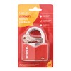 Amtech T0706 60mm Rhombic Chrome Plated Iron Padlock