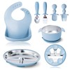7 Pieces 304 Stainless Steel Baby & Toddler Feeding Set