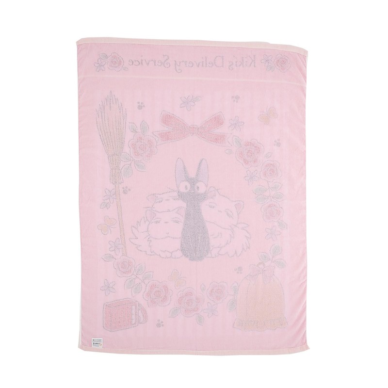 Marusin Children's Terry Cloth Blanket, Studio Ghibli, Kiki's Delivery Service,