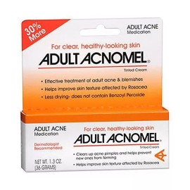 Acnomel Acné En Adultos Crema Medicamento 1.3 Oz