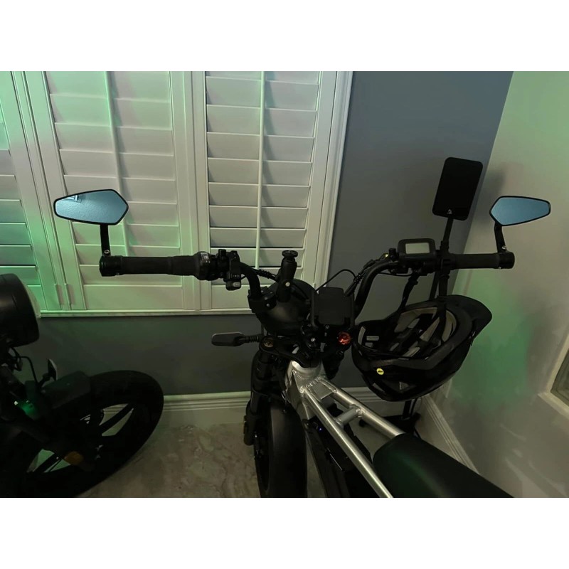 GOODFITMENT Motorcycle Folding 7/8" Bar End Side Mirrors For Harley