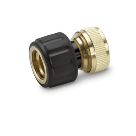 Kärcher 2. 645-018 Brass Hose Fitting 3/4" with Aqua Stop