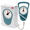Petrol Blue Travel Scales
