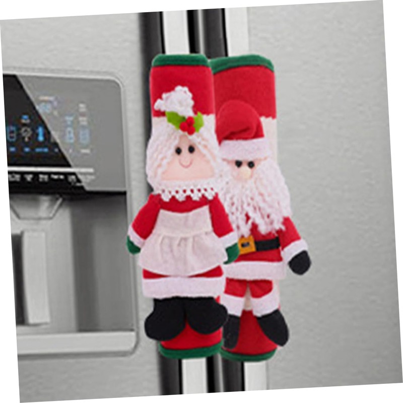 CAXUSD 4pcs Kitchen Appliance Handle Covers Refrigerator Door Handle Covers