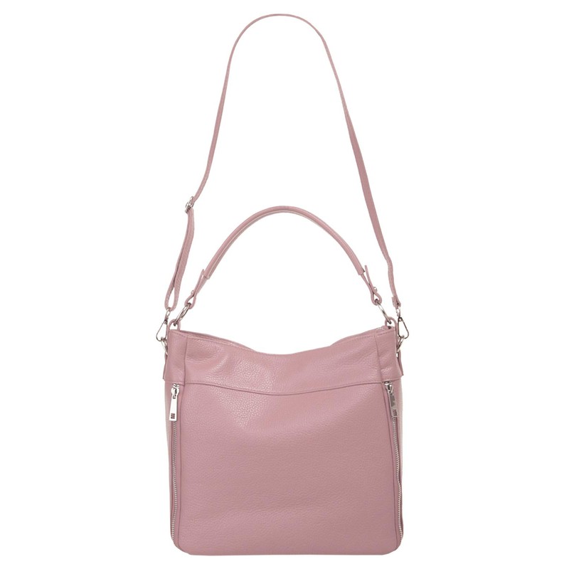 Cluty Women's Genuine Leather Handbag | | 020843, Purple