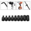 Tap Socket Wrench Set, 9 Piece Adjustable Tap Holders, 1/2