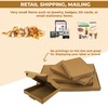 AKAR Brown Mini C7/A7 Large Letter Size Box, 101x101x20mm -