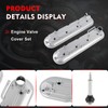 12642655 Engine Valve Cover Set Compatible With Chevy Silverado V8