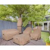 ULTCOVER Patio Fire Pit Table Cover Square 40 inch Outdoor