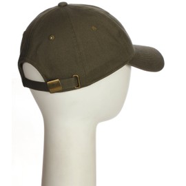 Daxton 3D Custom Alphabet AZ Letter Numbers Initial Baseball Dad Hat- Olive, Letter S