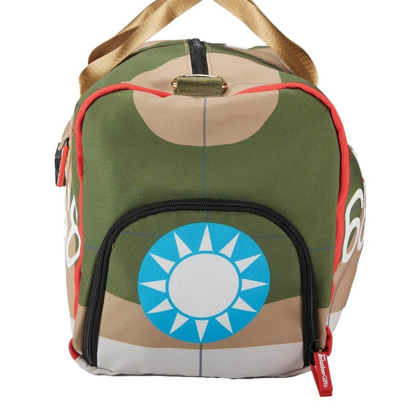 P-40 Flying Tigers All-Purpose Duffel Bag with Handle, Features Multiple