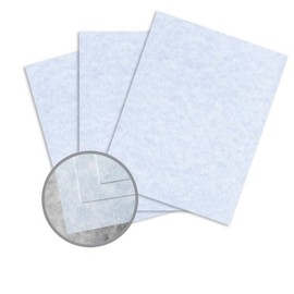 Skytone Bluestone Card Stock - 8 1/2 x 11 in 65 lb Cover Vellum 30% Recycled 250 per Package