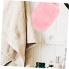 Beavorty 3sets Washing Gloves Makeup Remover Gloves Facial Towel Reusable
