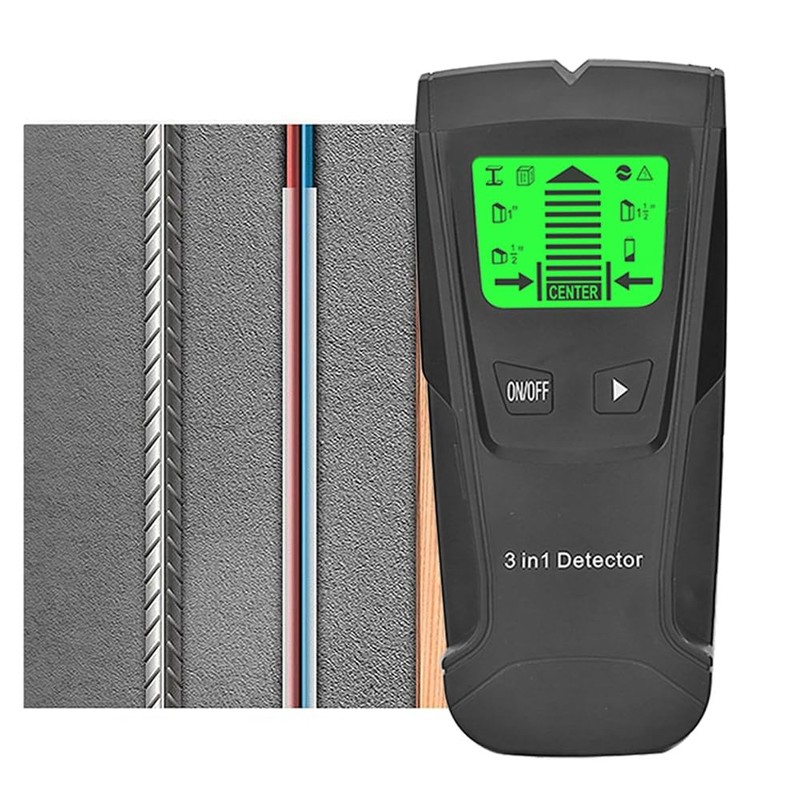 Wanjorlay Wall Metal Detector Electronic Wood Studs Finder Wire Scanner