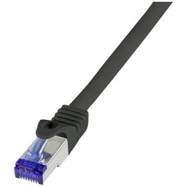LogiLink RJ45 Cat 6a S/FTP 20m Black C6A113S