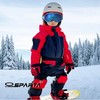OUTDOORSPARTA Kids Ski Goggles Kids Snowboarding Goggles for Boys Girls