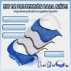 Juego de Casco de Bicicleta para Niños, Rodilleras, Coderas, Muñequeras,