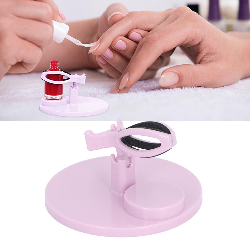 Nail Polish Bottle Holder Anti Spill Adjustable Angle Tilted Nail