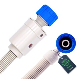 rep:labs Aquastop Safety Inlet Hose 3.5 m Universal for Washing Machines and Dishwashers with 3/4 Connection Screw Connection
