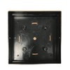 JAYXC HOME 4-Pack Solar Unique Charm Outdoor Post Cap LED
