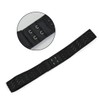 3 Pcs Non-Slip Adjustable Elastic Band Wavy Silicone Wig Band